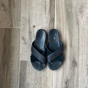 UGG 6 Kari glitter slide sandals